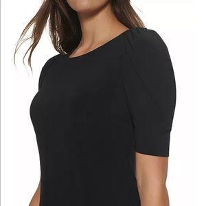 Tommy Hilfiger Puff-Sleeve Shift Dress